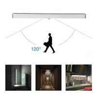 Led Closet Light, Wireless 20-Led Motion Sensor Under Cabinet Lights Battery Operated Night Lighting For Stairs,Wardrobe,Kitchen,Hallway (3 Packs)