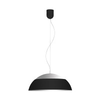 Eglo Lighting 202268A Marghera Led Pendant, Black/Silver