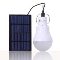 Kk.Bol Portable Solar Led Light Bulb Rechargeable Solar Lamp S-1200-01 For Outdoor Lighting Fishing Camping Chicken Coop Lamp Lights