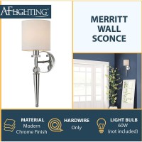 Af Lighting 8860-3W Naples 3-Light Wall Sconce 3, Chrome