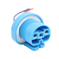 Material ABS Copper Wire Fit to Voltage 12V24V Compatible Bulbs 9007 HB5 Installation Plug and Play Package include 2 Sockets not include lights