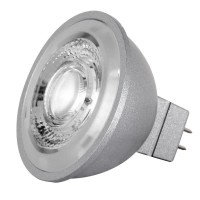 Satco 1.88 Inch 8W 40 Degree Mr16 Led Gu5.3 Base Replacement Lamp-2700 Color Temperature-Gray Finish