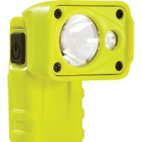 Pelican Cvpkg Presents Yellow 3415M Right Angle Flashlight With Magnetic Clip.