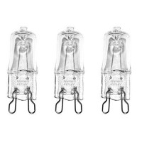 Anyray (3)-Bulbs Compatible Replacement Halogen Bulbs For 318946500 Range Oven 25W