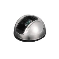 Attwood Nv3012Ssg-7 Lightarmor? 2-Mile Vertical Surface Mount Navigation Light, Green Led Lighting, Round Stainless Housing