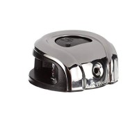 Attwood Nv2012Ssr-7 Lightarmor 2-Mile Navigation Deck Mount Sidelight, Red Led Lighting, Round Stainless Housing