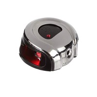 Attwood Nv2012Ssr-7 Lightarmor 2-Mile Navigation Deck Mount Sidelight, Red Led Lighting, Round Stainless Housing