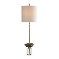 This Very Unique Lamp Base consists Of A Delicate44 Resin45treated casting Of A Barn Wasp39s Nest Finished In A Heavily Antiqued Metallic gold44 Set On A Solid crystal Base44 Accented With Brushed Brass Plated Details46 The Round Hardback Drum Shade Is An