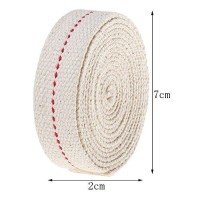 13 Feet/ 2 Rolls Cotton Oil Lamp Wick, 3/4 Inch Replacement Oil Lanterns Wick For Oil Lamps And Oil Burners