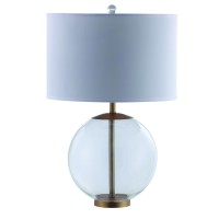 White And Clear Table Lamp