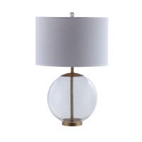 White And Clear Table Lamp