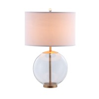 White And Clear Table Lamp