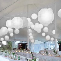 Novelty Place 30Pcs White Led Mini Party Light For Paper Lantern, Balloons, Weddings And Festival Decorations - Long Lasting, Elegant White