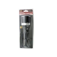 Energysaving ultrabright and durable this Extra Bright LED Zoom Flashlight is a great general use flashlight with the additional features of adjustable focus and dimmer control This flashlight is lightweight with heavy duty construction an antislip textur