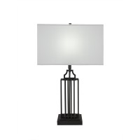 Sky Loft 1 Light Lamp In Dark Granite Finish