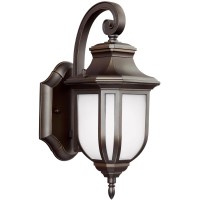 Generation Lighting 8536301En3-71 Small One Light Outdoor Wall Lantern Antique Bronze