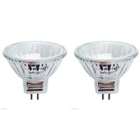 Anyray (2-Bulbs) Clear Mr11 +C 12Volt 20Watt Precision Halogen Reflector Fiber Optic Light Bulb 20W 12V 20-Watts