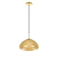 Reflection Collection Pendant D11In H7In Lt:1 Gold Finish