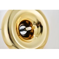 Reflection Collection Pendant D11In H7In Lt:1 Gold Finish