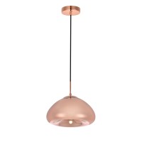 Reflection Collection Pendant D11In H7In Lt:1 Copper Finish