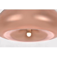 Reflection Collection Pendant D11In H7In Lt:1 Copper Finish