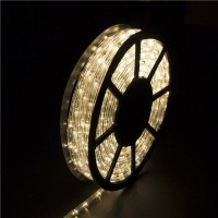 Ainfox Led Rope Light, 50Ft 540 Leds Led Strip Lights Indoor Outdoor Waterproof Decorative Lighting (Warm White)