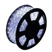 Ainfox Led Rope Light 150Ft 1620 Leds Indoor Outdoor Waterproof Led Strip Lights Decorative Lighting Cool White