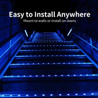 Ainfox Led Rope Lights 150Ft 1620 Leds Strip Lights Indoor Outdoor Waterproof Led Rope Lighting Decorative Lighting Blue