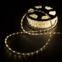 Ainfox Led Rope Light 150Ft 1620 Leds Indoor Outdoor Waterproof Led Strip Lights Decorative Lighting Warm White