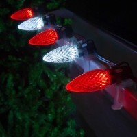 Wintergreen Lighting C9 Opticore Red White Led Commercial Outdoor Christmas Lights Heavy Duty Christmas String Lights Green