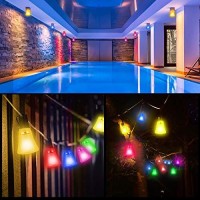 Kqhben 2W Led Colored Light Bulb E26 Base S14 Multi Colored Light String Bulb For Wedding Halloween Christmas Party Bar Mood Ambiance Decor, 6-Pack