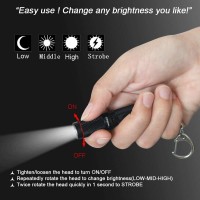 Nitefox K3 Mini Aaa Keychain Flashlight High Bright 150 Lumens 3 Levels As Small Flashlight Camplamp Waterproof Torch For Everyd