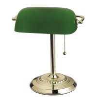 Catalina Lighting Traditional Desk Lamp Green Smart Home Capable For Home Office Dorm Apartment Corded With Adjustable Ligh