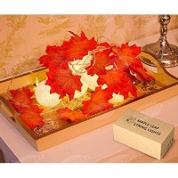 Mimoo Thanksgiving, Maple Leaf 20Led 6.56Ft Battery Powered Harvest Fall Garlands String Light