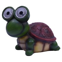 Solar Powered Garden Turtle Figurine