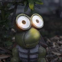 Solar Powered Garden Turtle Figurine