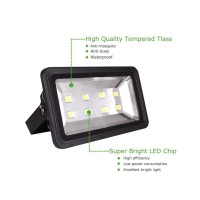 Wedo Led Flood Light 400W, Outdoor Floodlights Backyard Lights 36000Lm Cool White 6500K Super Bright Work Light For Playground Garden Yard Parking Lot