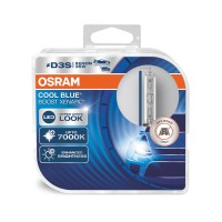 Osram Xenarc Cool Blue Boost D3S Xenon Car Headlight Bulbs Twin 66340Cbbhcb