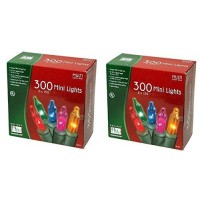 Nomainliten Holiday Wonderlands 300 Mini Lights Set Pack Of 2