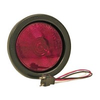 4 Inch Round Stop Turn Tail Light Kit Includes Grommet Plug