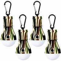 Dealbang Compact Led Camping Light Bulbs With Clip Hook 150 Lumens Led Hanging Tent Lights For Camping Hiking Backpacking Fis