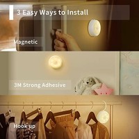 Yeelight Motion Sensor Night Light,Rechargable Led Night Light With Smart Dusk To Dawn Sensor,Auto On & Off,Led Nightlight For Bedroom,Kitchen,Toilet,Stairs,Cabinet,Hallway,2700K Warm White, 1 Pack (Ylyd01Yl)