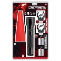 Maglite Ml300L-I201G: Ml300L 2 Cell D Led Roadside Safety Pack Black