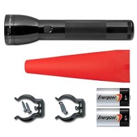 Maglite Ml300L-I201G: Ml300L 2 Cell D Led Roadside Safety Pack Black