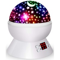 Night Lights For Kids Star Projector With Timer For Baby Boys And Girls