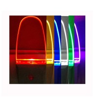 Greenic 2 Pack Multicolor Night Lights, 7 Color Cycle, Plug In, Auto On Off, 0.5W Led Nightlight