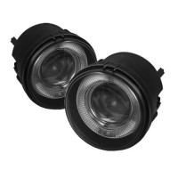 Jdragon Fog Light Compatible For 05-08 Dodge Caravan/Grand Caravan 05-09 Charger 05-08 Town&Country 07-08 Patriot Projector Fog Lights Smoke