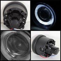 Jdragon Fog Light Compatible For 05-08 Dodge Caravan/Grand Caravan 05-09 Charger 05-08 Town&Country 07-08 Patriot Projector Fog Lights Smoke