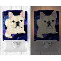 Carolines Treasures Ss8126Cnl French Bulldog Ceramic Night Light Compact Ulcertified Ideal For Bedroom Bathroom Nursery H