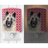 Carolines Treasures Sc9247Cnl Belgian Tervuren Hearts Love And Valentines Day Portrait Ceramic Night Light Compact Ulcertifi